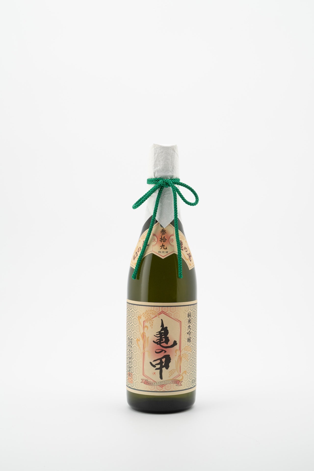 純米大吟醸 亀の甲 参拾九 | 田中酒造場
